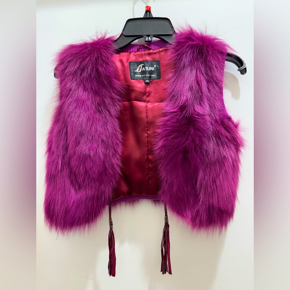 Furry vest